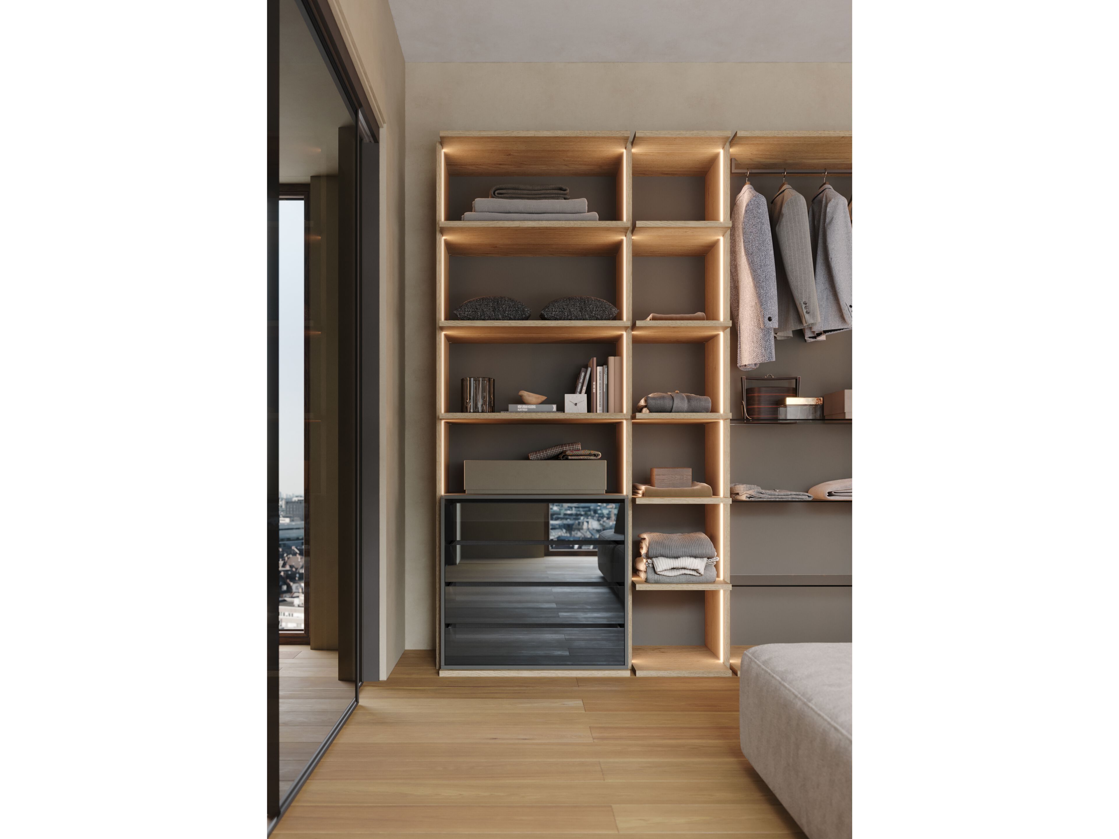 Шкаф-купе с половинным плечом Giessegi богини красоты ARCH-00097388 - Вид №3