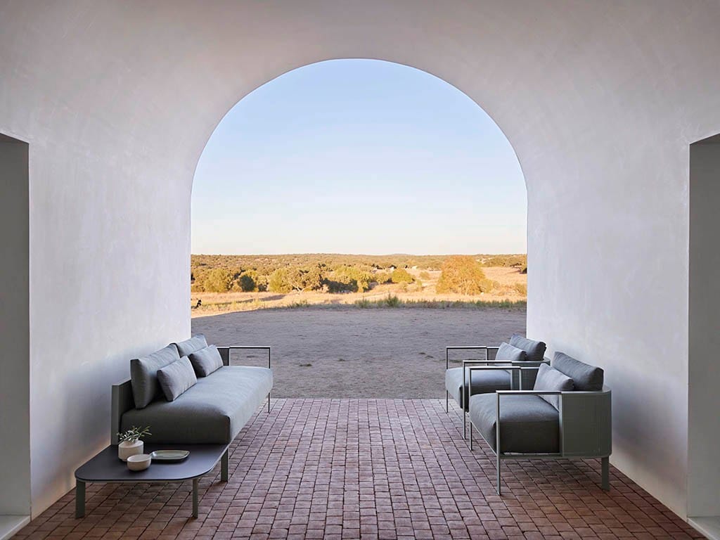 Термокрытый алюминиевый садовый стул с подлокотниками GANDIABLASCO Solanas ARCH-00049294 - Вид №9