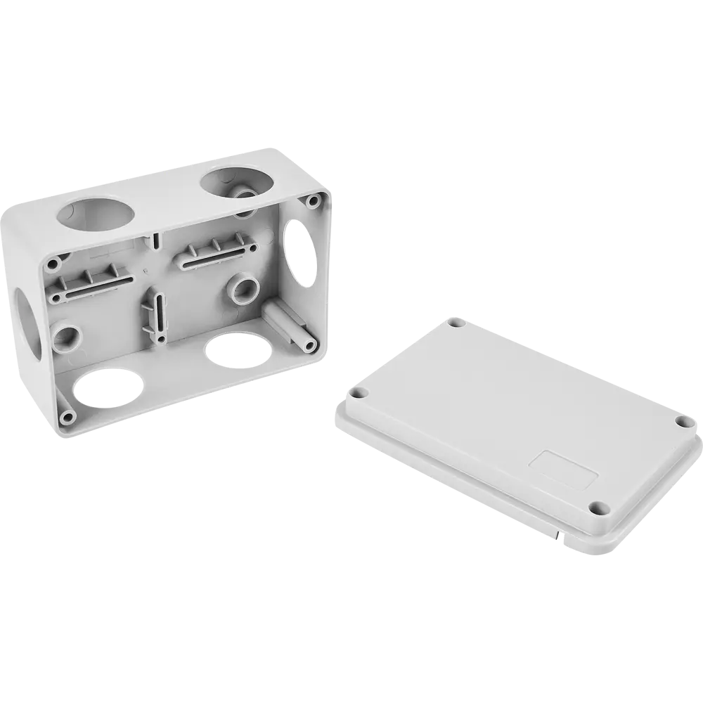 Распределительная коробка Lexman открытого типа 120×80×50 мм 88460773 STLM-1103935 - Вид №2