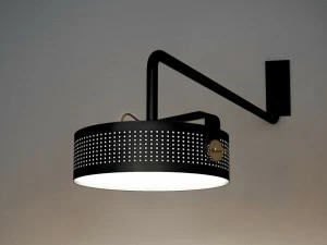 Martinelli Luce Настенный светильник из алюминия Modena 1436/l/1