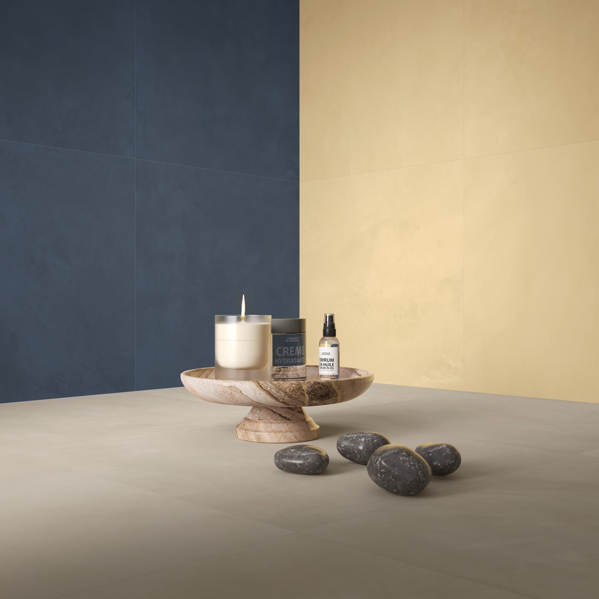 Пол / керамогранит с эффектом смолы Ceramiche Caesar Join ARCH-00012738 - Вид №5