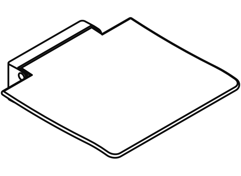 950.51.41190 Мобильное складное сиденье 450 HEWI System 800 K  - Вид №2