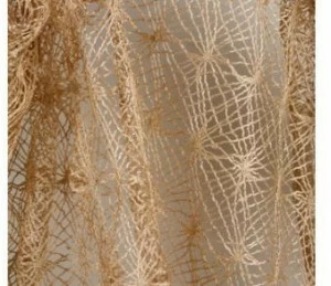Aldeco Вышитая ткань для штор из полиэстера Ghute