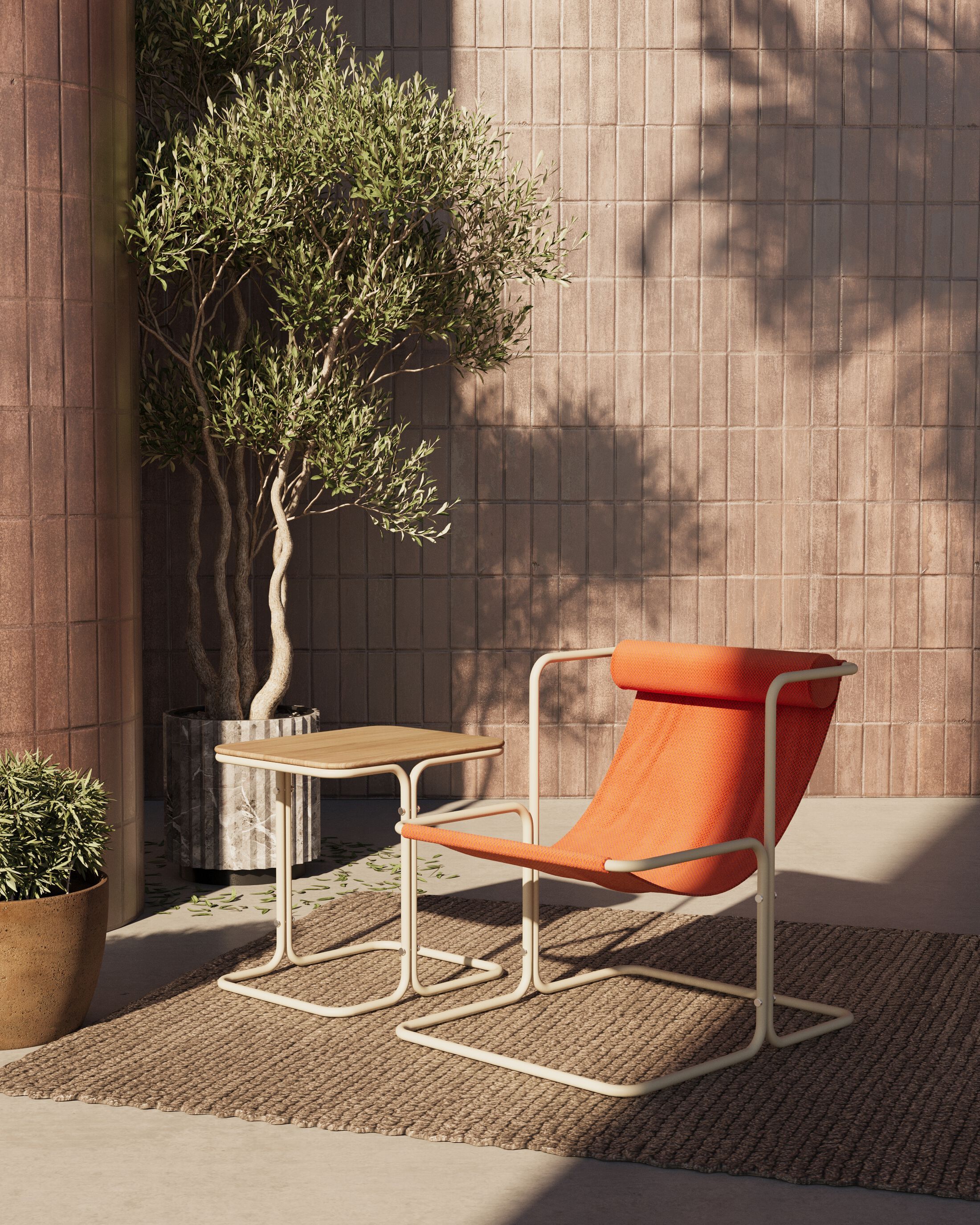 Тканевое садовое кресло с подголовником Joyf ЛИТО ARCH-00113459 - Вид №33