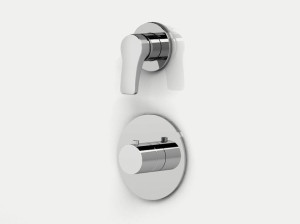 Термостатический смеситель для душа/ванны с 2 отверстиями