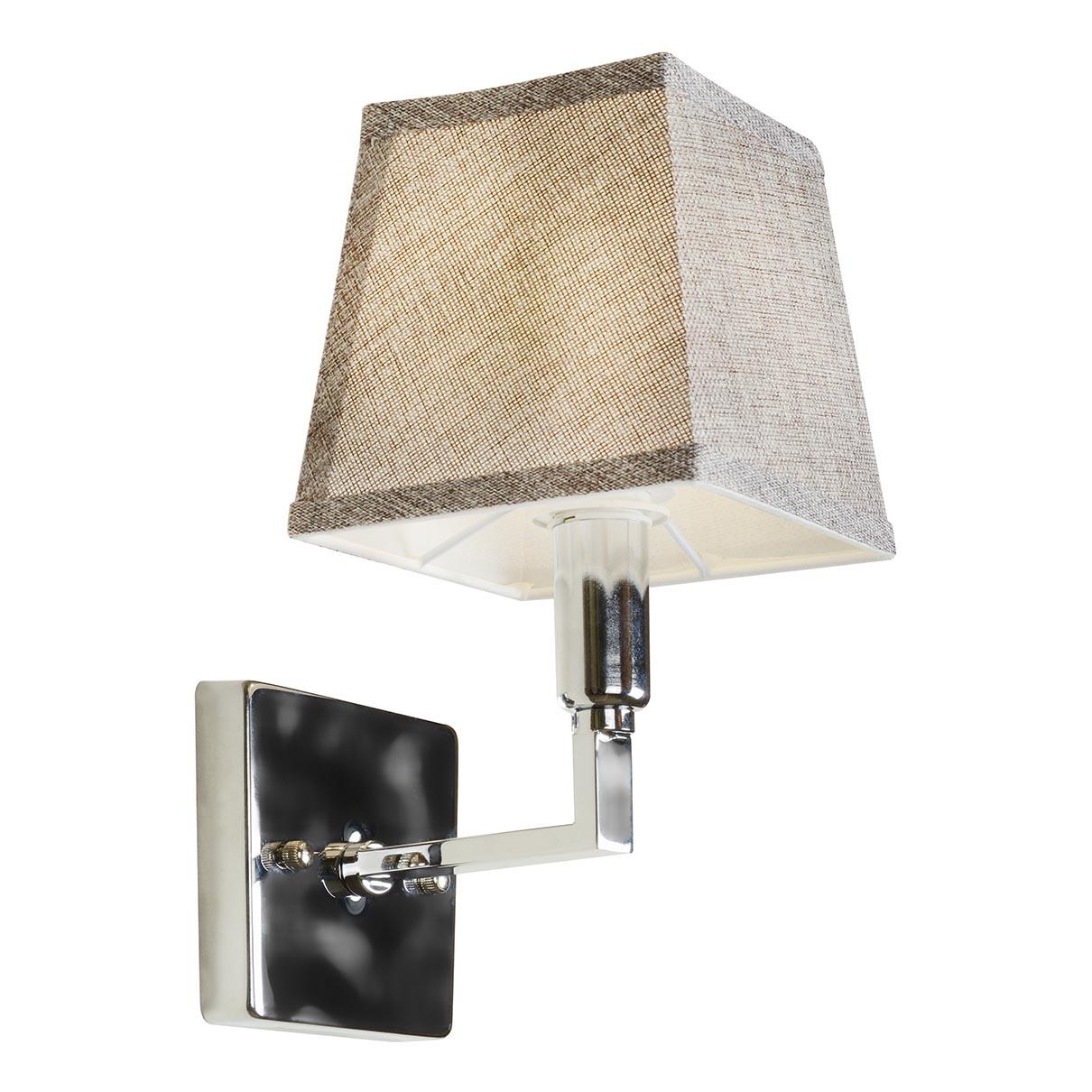 Бра настенное серое iLamp Hilton 1 6943-1 CR ILAMP HILTON 00-3949108 Серый - Вид №2