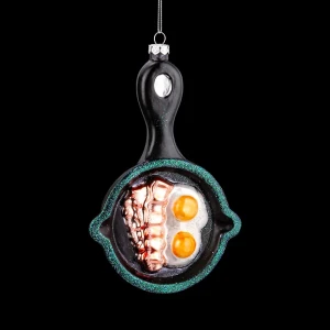 91471238 Елочная игрушка Яичница с беконом Erichkrause decor 59305 29.5 см х 41.5 см разноцветный STLM-0951935