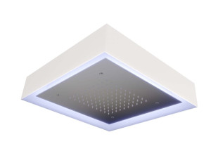 Квадратная насадка для душа с подсветкой