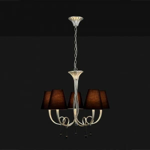 Подвесная люстра Mantra Paola 6208 MANTRA ДИЗАЙНЕРСКИЕ, PAOLA 137935 Черный