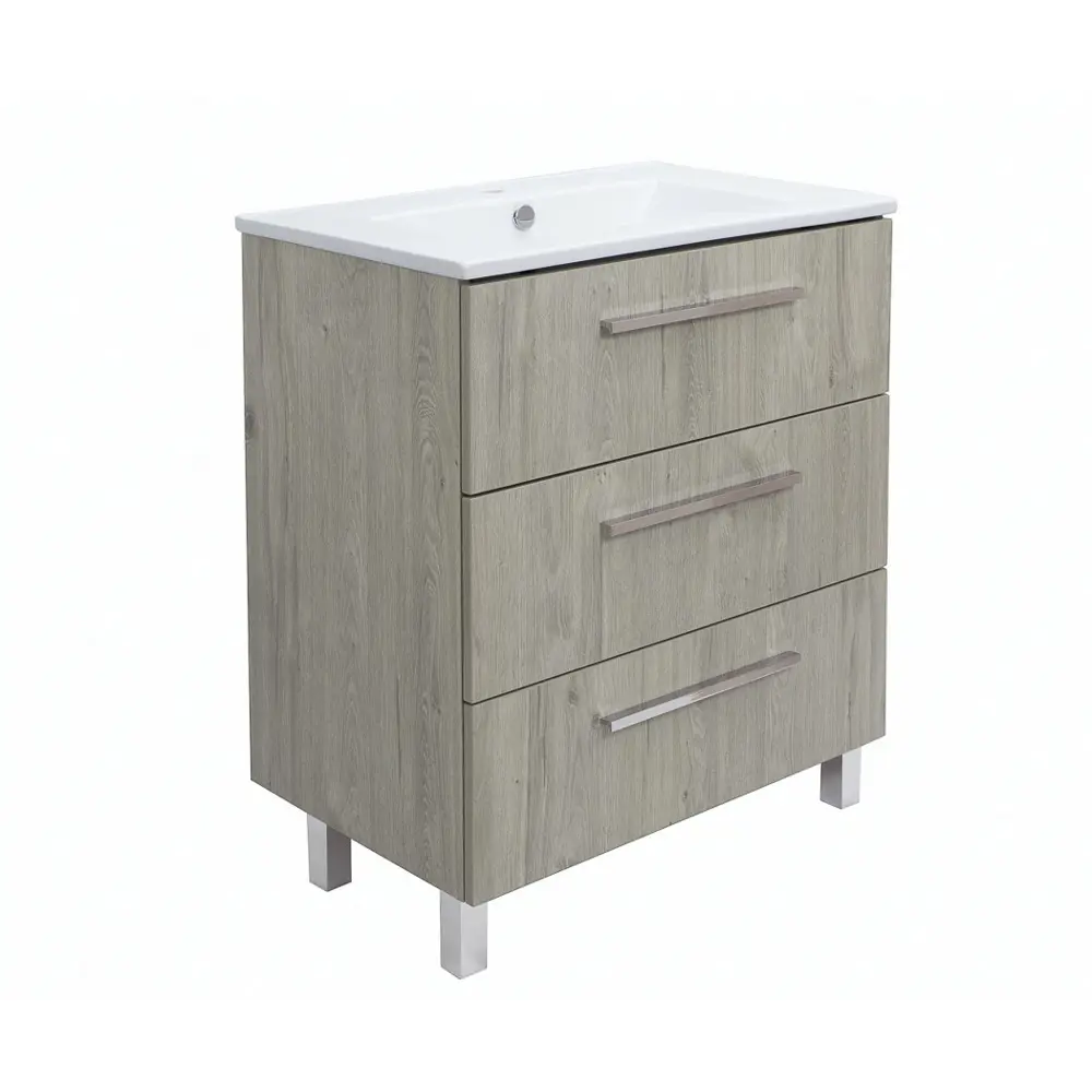 Тумба Santreyd Мадрид Квадро для ванной с тремя ящиками 84471988 Ванная комната STLM-0986479 - Вид №1