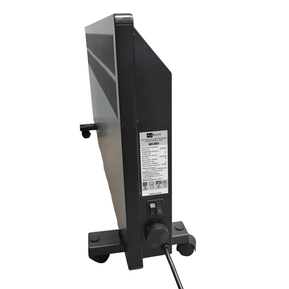 Электрический конвектор Aurum ACH-R201 с механическим термостатом 89440581 STLM-1581787 - Вид №3