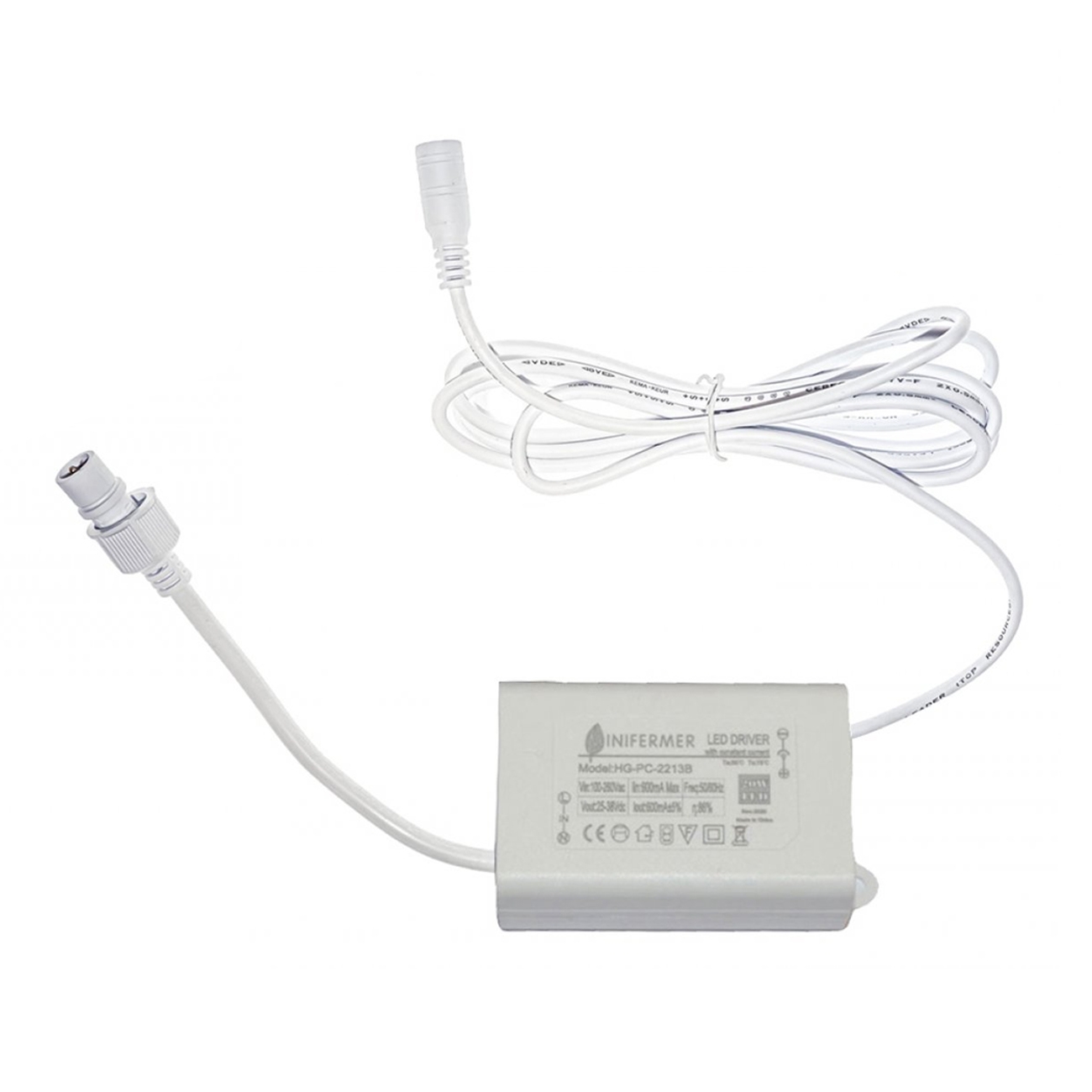 1862 Драйвер для светодиодов 20W 600mA в пластиковом корпусе LAB.Space 