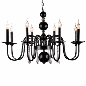 Подвесная люстра Newport 32208/C black черная NEWPORT ДИЗАЙНЕРСКИЕ 137516 Черный