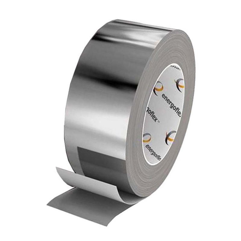 Лента Energoflex алюминиевая самоклеющаяся ROLS ISOMARKET 100мм х 50м EFXL10050ALSK - Вид №2