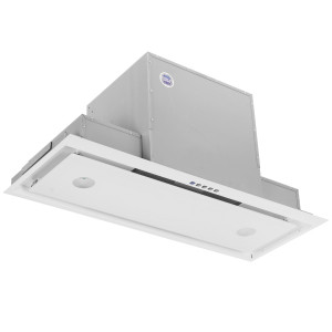 5354583 Вытяжка полновстраиваемая Akpo WK-10 Neva glass серебристый/белый