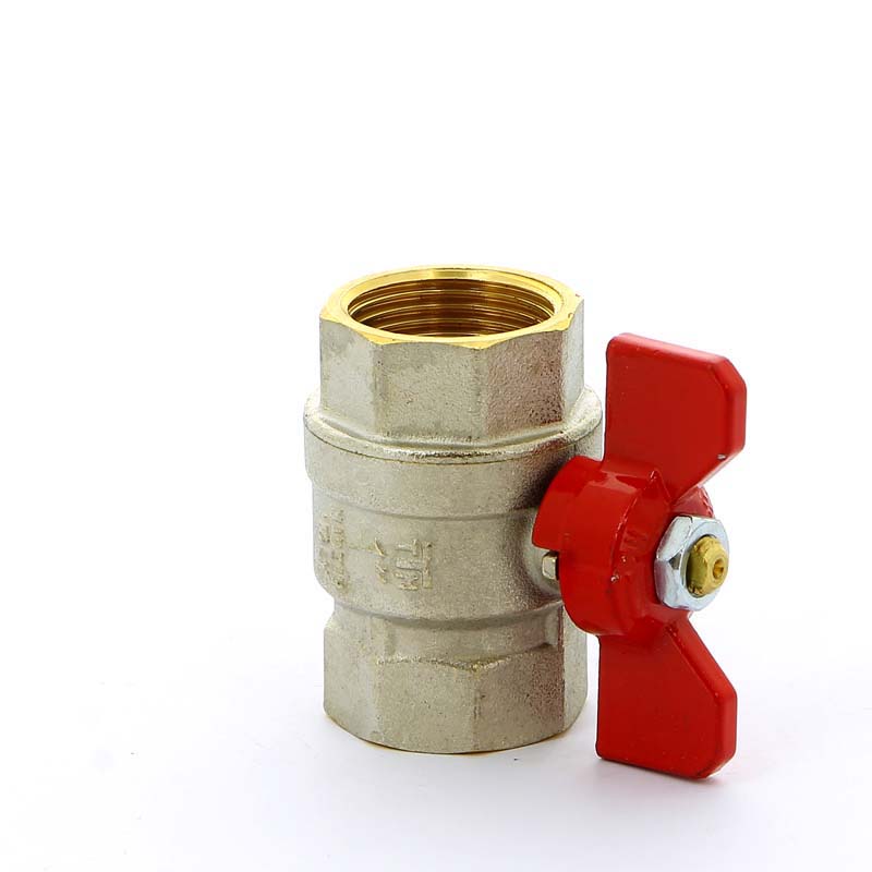 Кран шаровой ВВ SCIROCCO бабочка TIEMME 1" 2310016 - Вид №1