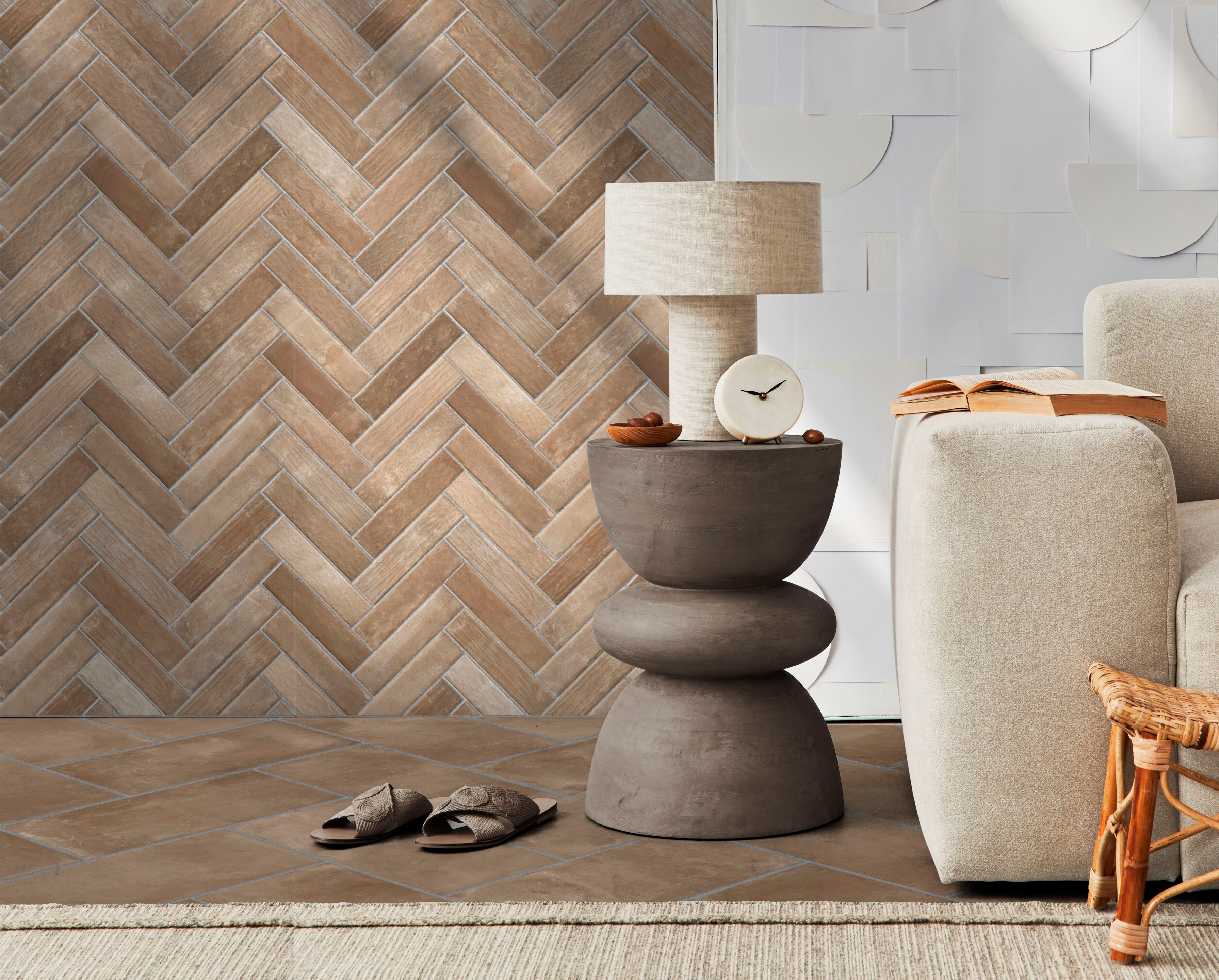 Напольное / керамогранит с терракотовым эффектом KERADOM GARFAGNANA ARCH-00110056 - Вид №7