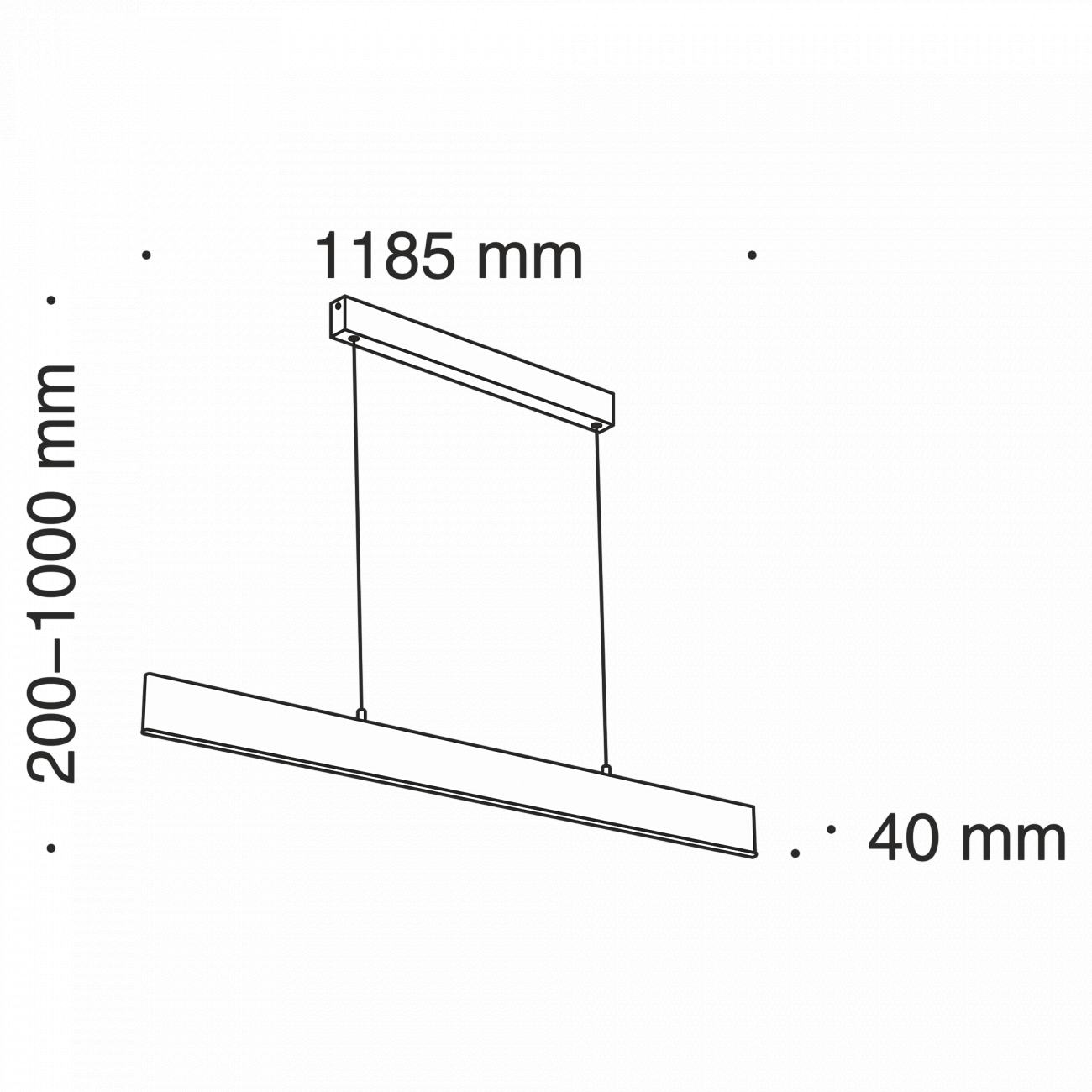 Светильник подвесной светодиодный с дневным белым свечением 118,5 белый Step P010PL-L30W4K TECHNICAL PENDANT 00-3957076 Белый  - Вид №3