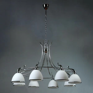 Подвесная люстра Brizzi MA02401CA/008 Chrome BRIZZI ДИЗАЙНЕРСКИЕ, ALMERIA CHROME 279305 Белый