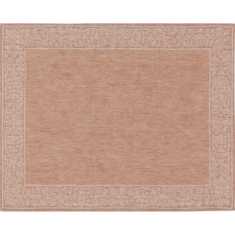 LEI_38_35_38 Подставка под тарелку, 38/50 красный 100% лен жаккард LEITNER Santreyd 