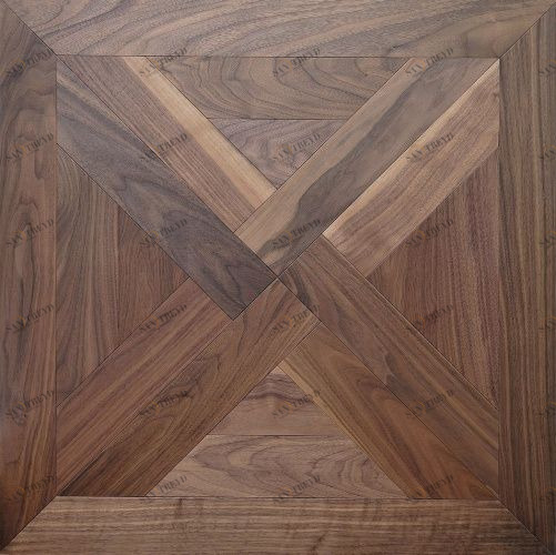 Модульный паркет Coswick Трианон Американский Орех Европейский (Грецкий) Селект (Гладкая) 635х635 мм 13151701