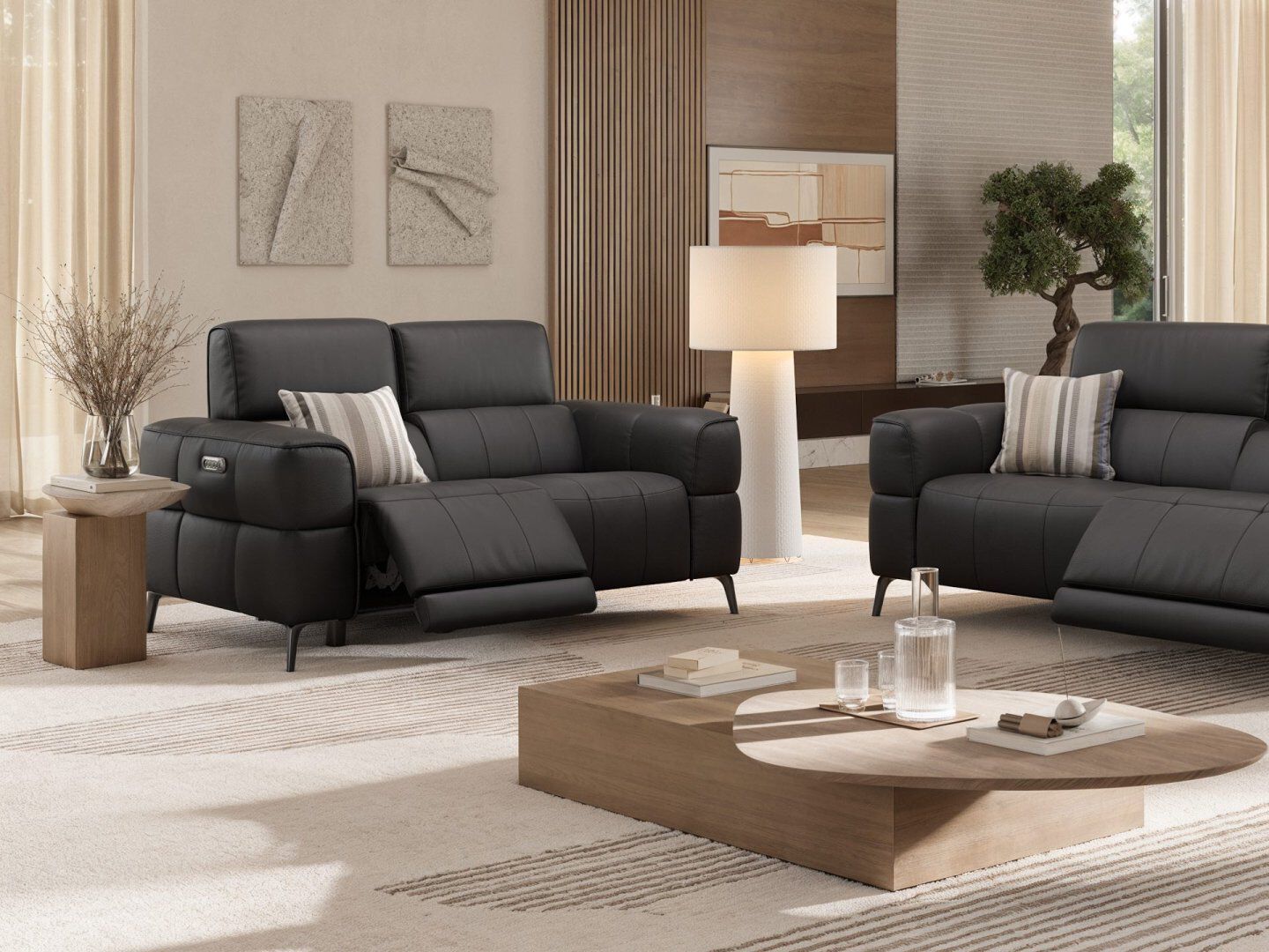 2-местный кожаный диван Sofanella Mezzano ARCH-00108127 - Вид №5