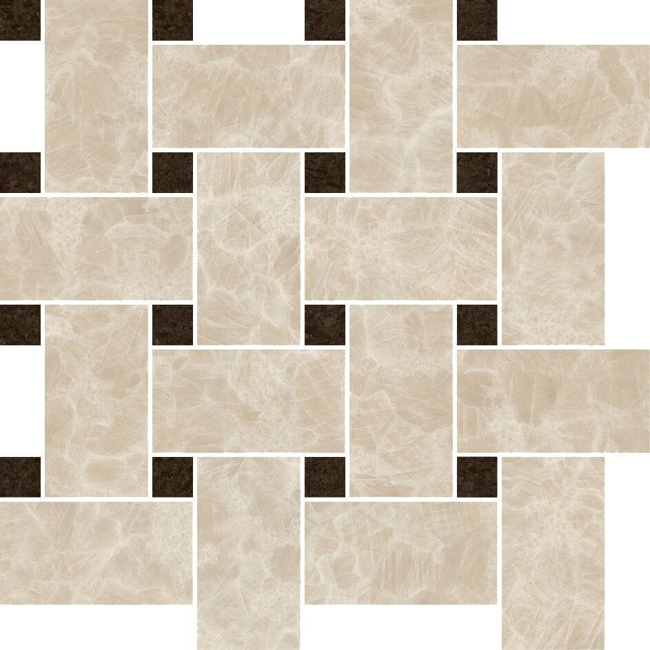 Мозаика из керамогранита Versace Ceramics метеорит ARCH-00118983 - Вид №5