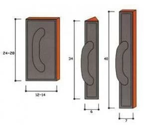 EDILFERRO TRAVEST Пластиковый шпатель