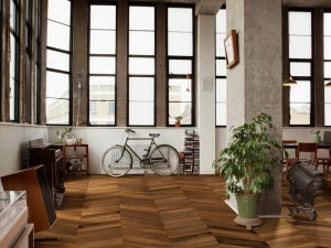 Unikolegno 2-слойный готовый паркет из орехового дерева Loft