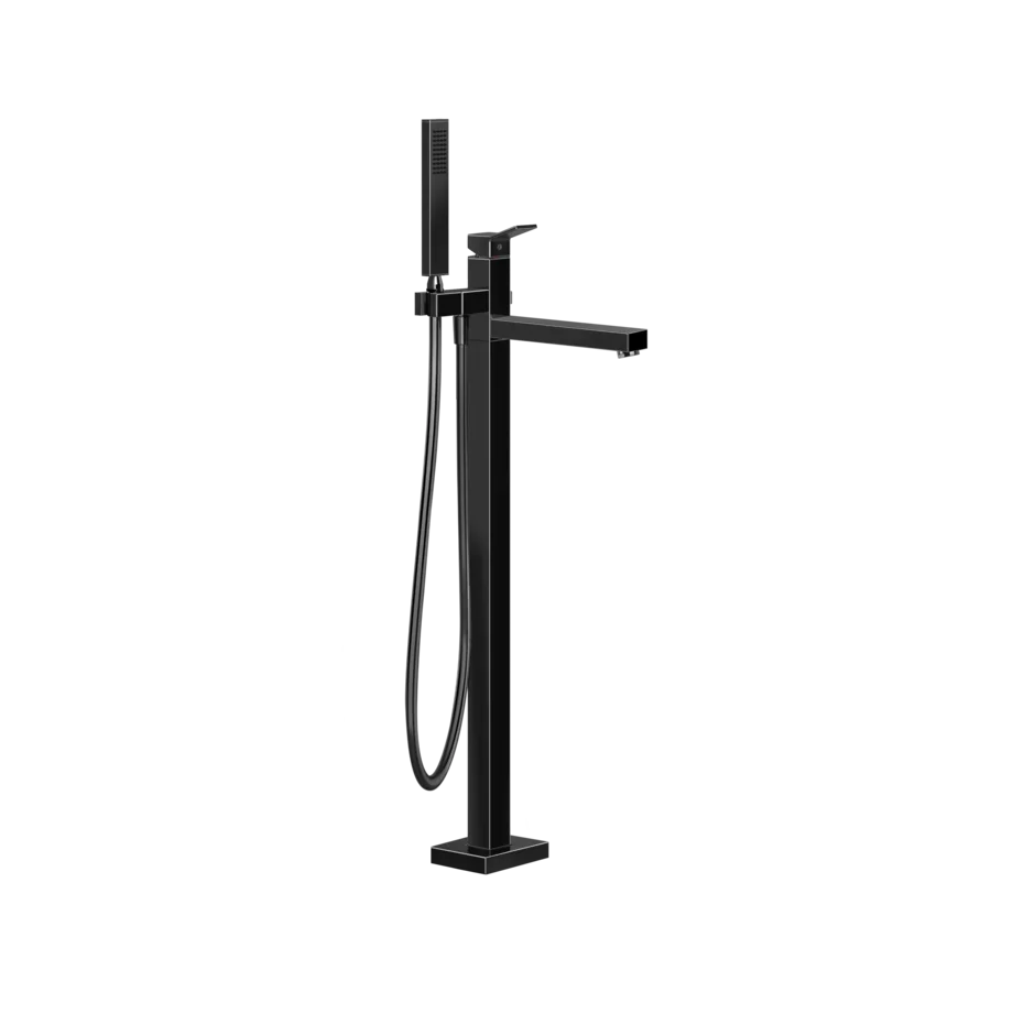 Смеситель для ванны 53129 706 Gessi Rettangolo k ЧЕРНЫЙ МЕТАЛЛ PVD 53129706