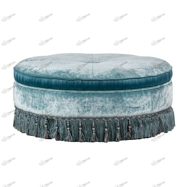 Пуф MODIGLIANI голубой UNICO ДИЗАЙНЕРСКИЕ 249317 Серый;голубой 