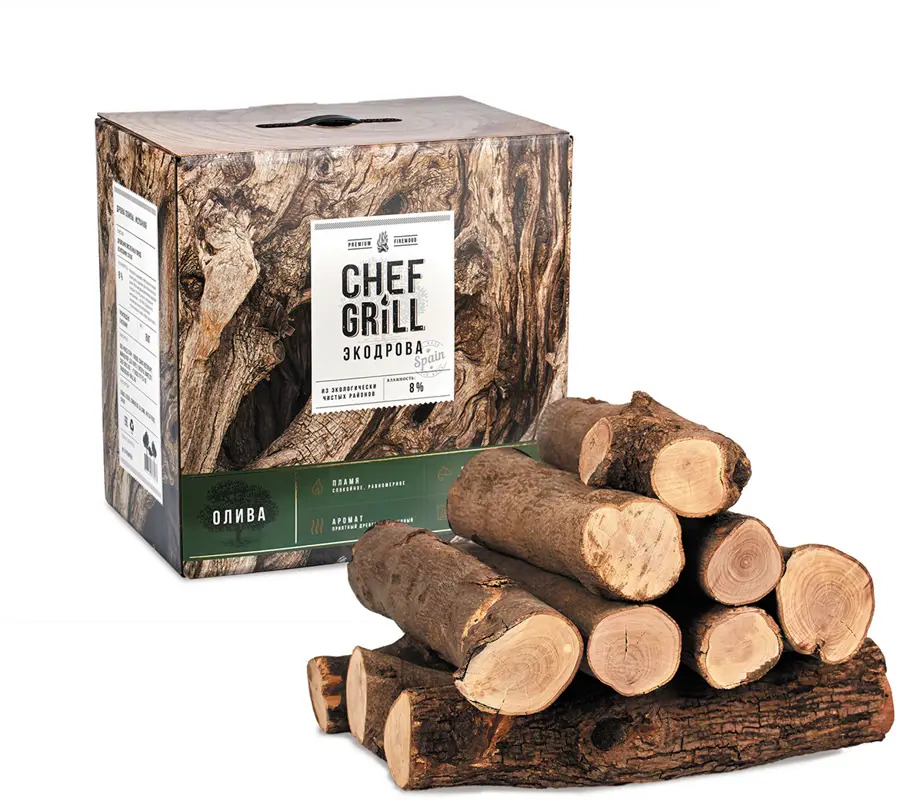 90659585 Дрова Chef Grill 161 дерева Оливы STLM-0955307