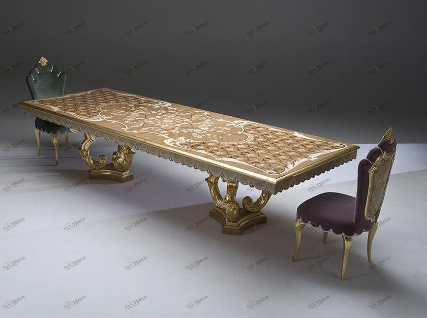 Rozzoni Прямоугольный деревянный стол для гостиной Palazzo Pl212