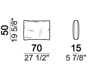 Тканевый диван с полуостровом Arketipo MOSS ARCH-00121787 - Вид №21