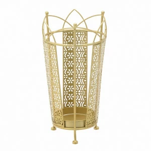 Подставка для зонтов металлическая золотистая TO4ROOMS  00-3839677 Золото