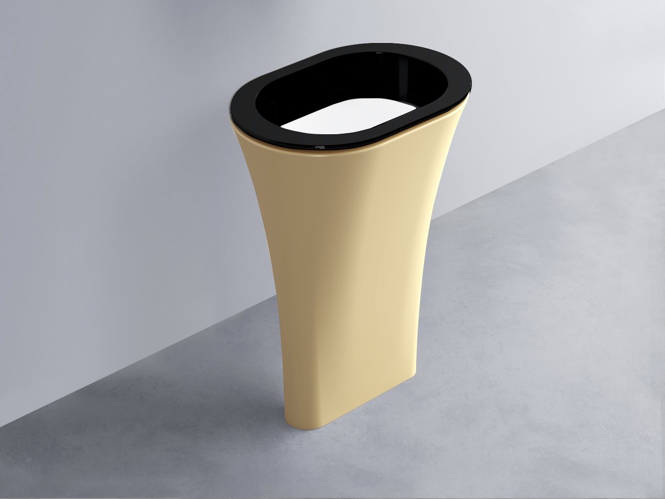 AMLA65-N+AMPILO-BL+AMCOLO-CN Раковина Amedeo Ovale отдельностоящая cielo Enjoy + Amedeo Ceramica Cielo