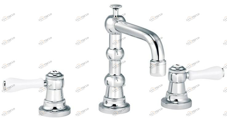 rvb Смеситель для раковины на 3 отверстия 1935 limoges 1935.--.45