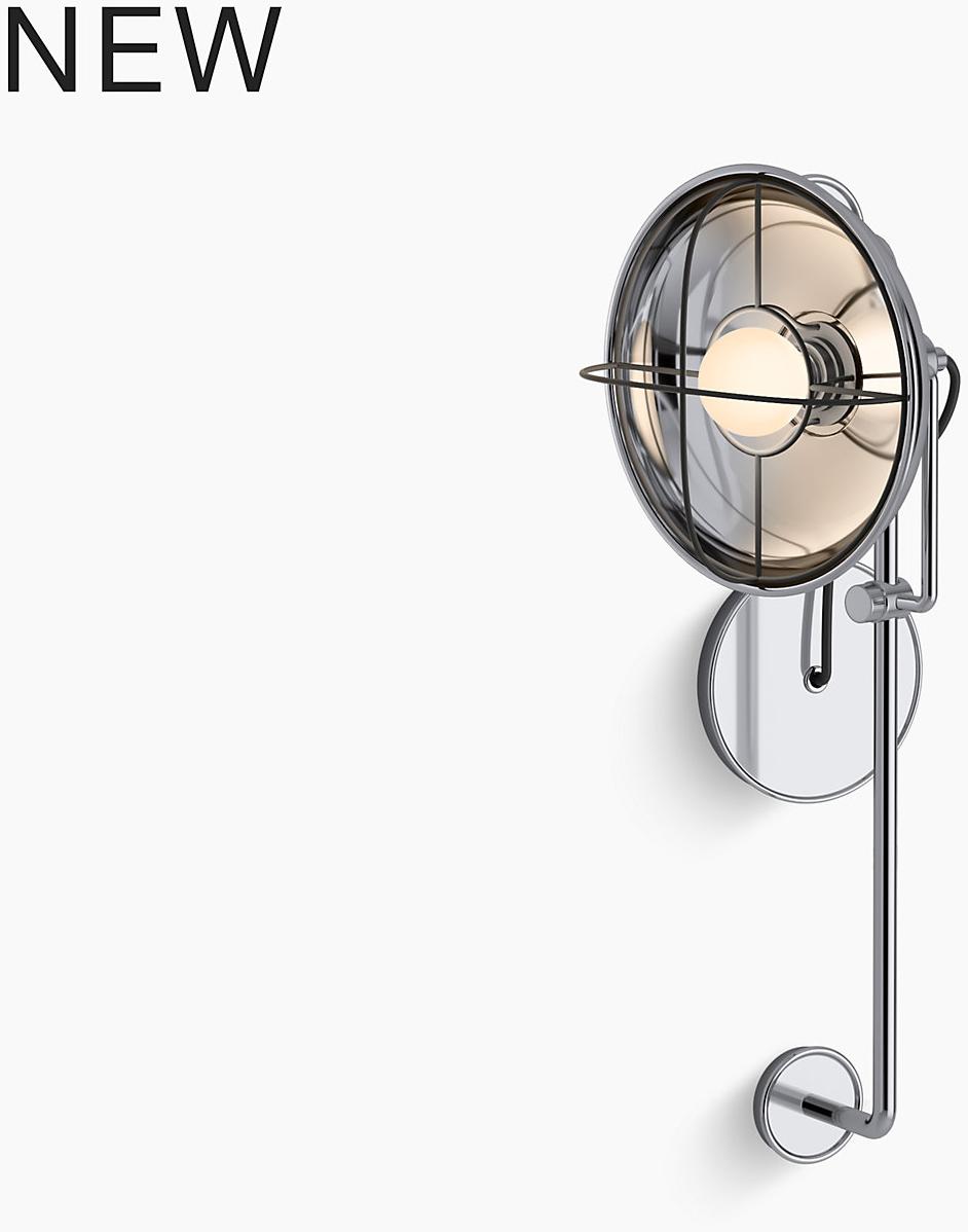 KOHLER Современная ферма бра раздвижной с одной лампой K-23667-SC01-BGL  - Вид №5