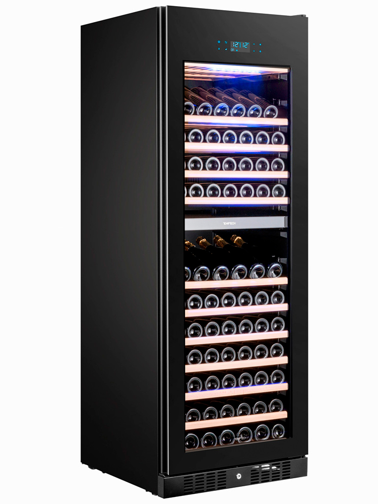 9173346 Винный шкаф Temptech E1000DRB-24 черный STDN-0073311
