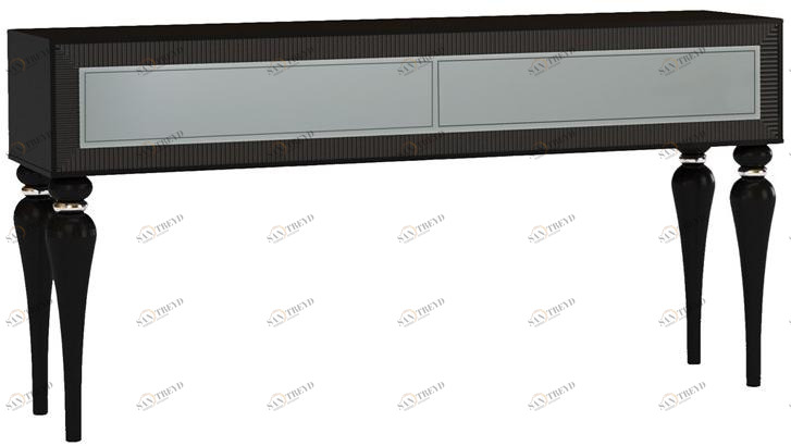 Jetclass Лакированная прямоугольная консоль с ящиками  Shn230b, shn230c 