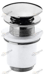 Донный клапан с системой "Клик-клак" с переливом Cezares CZR-C-SATC1-03 ARTICOLI VARI