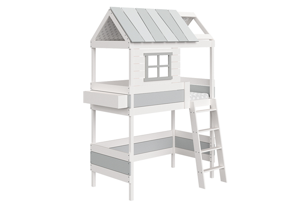 Подвесной ящик-кашпо для кроватей Home белый ELLIPSE ELLIPSE HOME 351815 Белый Santreyd  - Вид №1