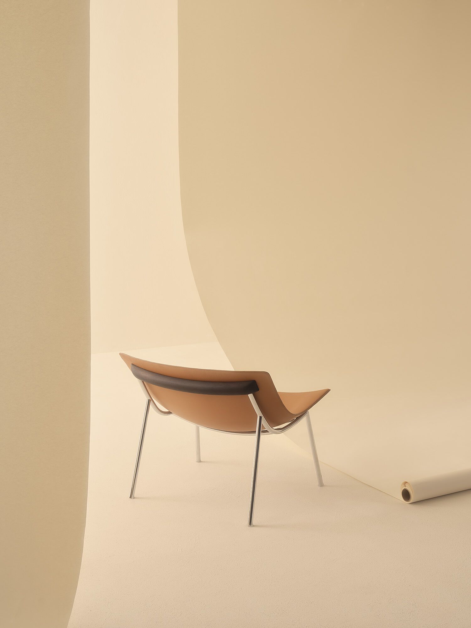 Кожаное кресло с металлическим каркасом Lema OMEGA ARCH-00151496 - Вид №7