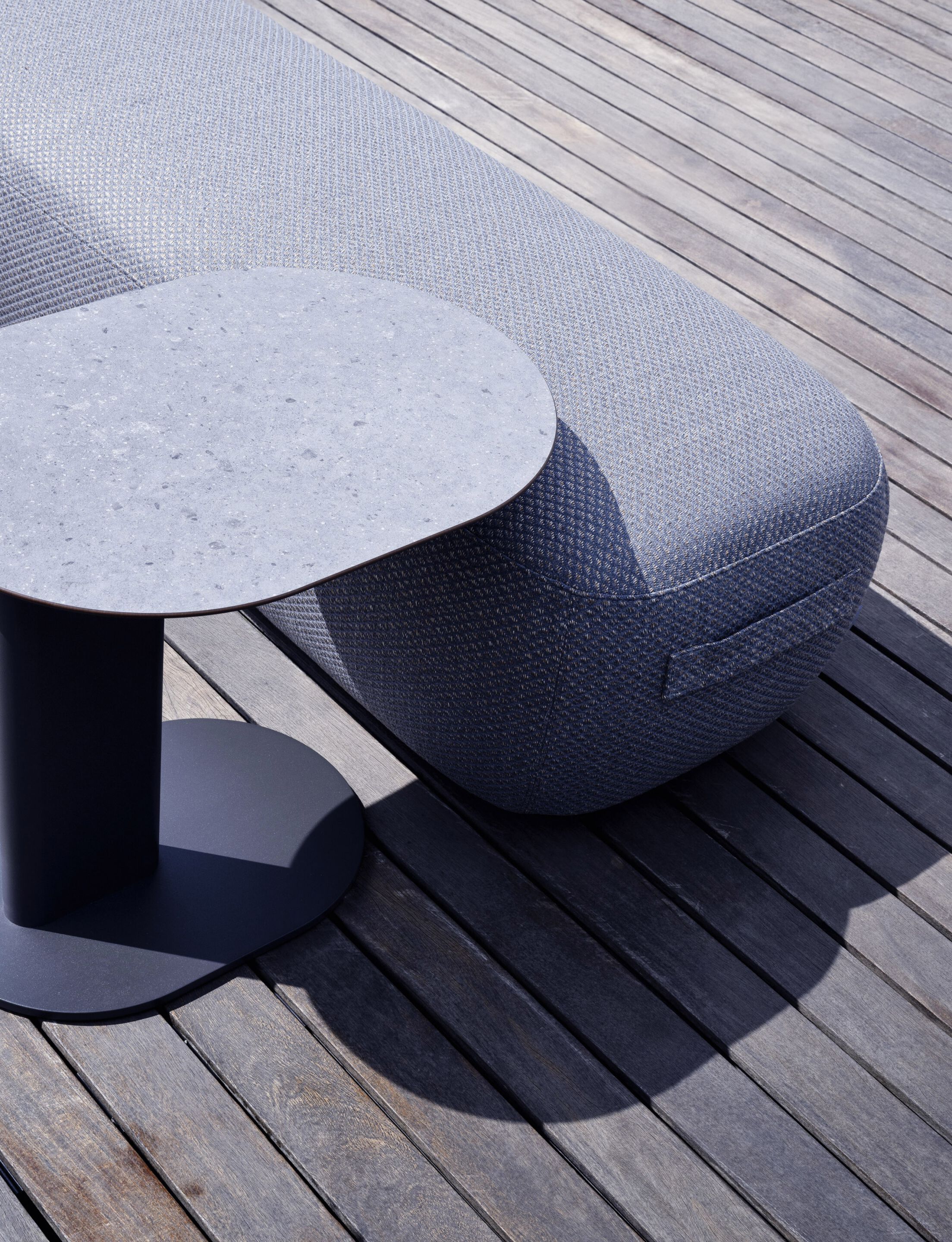 Пеньковый прямоугольный садовый пуфик Varaschin Reuse ARCH-00107868 - Вид №3