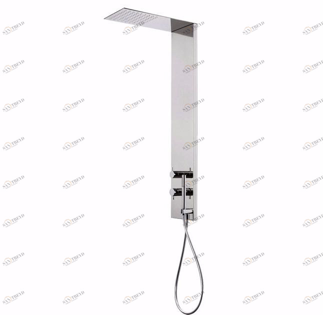 Rubinetteria Giulini Настенная душевая стойка с душевой лейкой Surf F1632