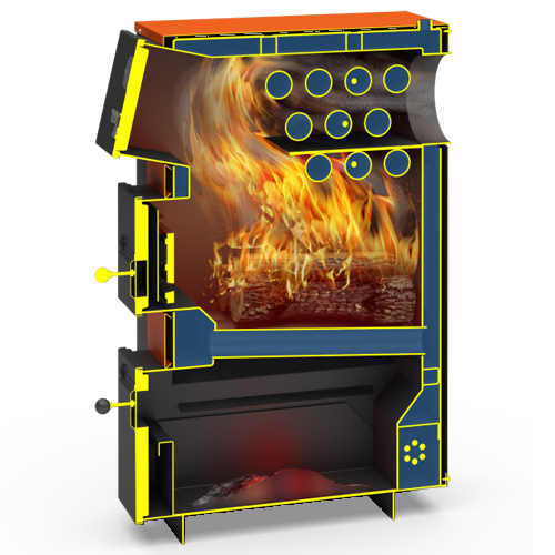 Твердотопливный котел Теплодар Куппер ПРО-28 (2018) 5861 - Вид №1