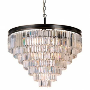 Подвесная люстра Newport 31118/S Black М0052522 NEWPORT ДИЗАЙНЕРСКИЕ 00-3887109 Прозрачный;черный