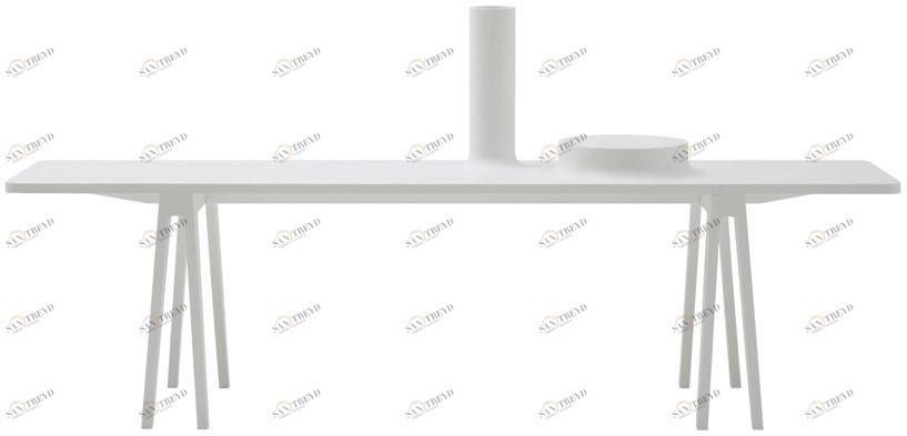 Cappellini Консоль Corian® с вазой  Wb_1 