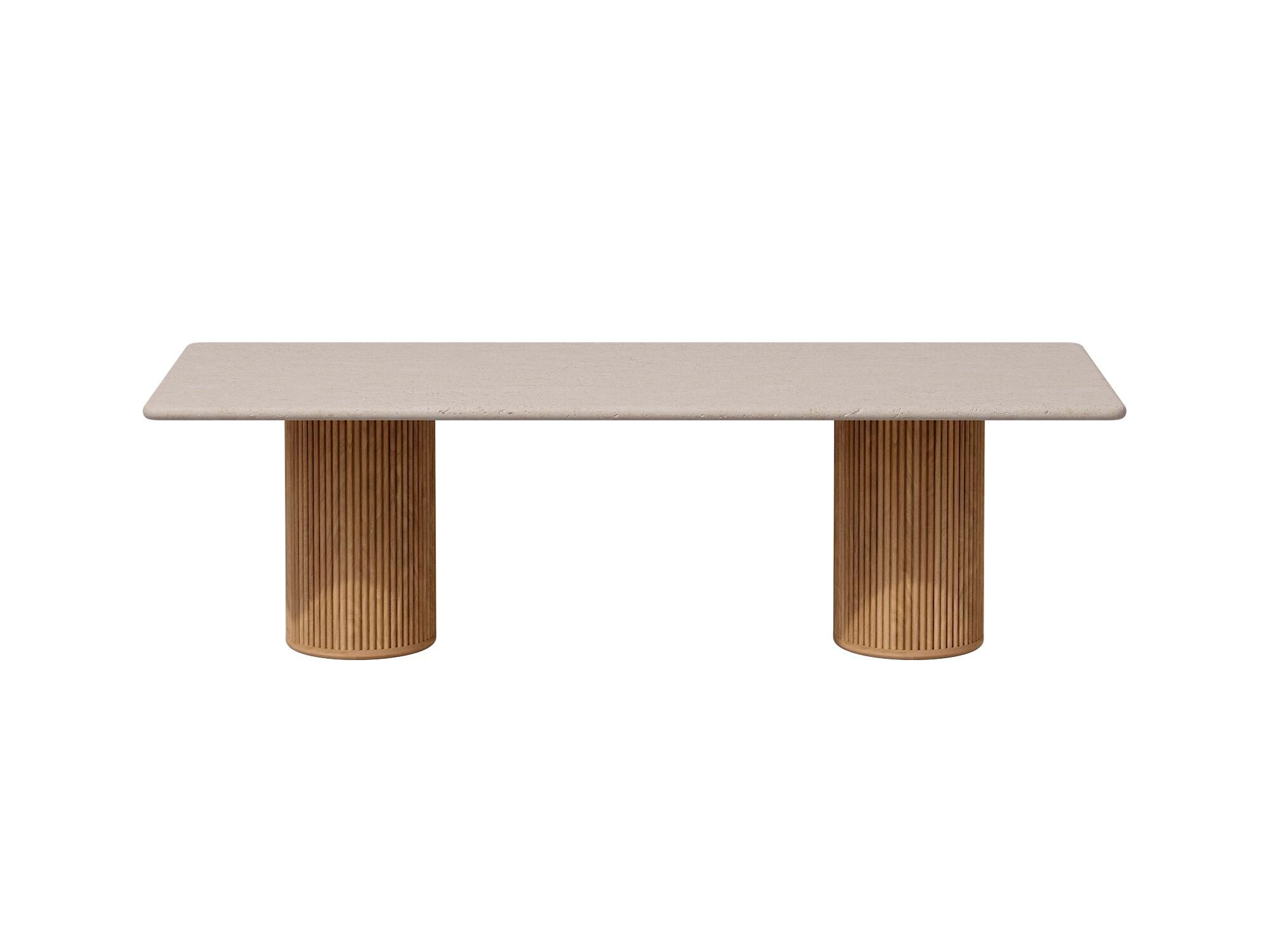 Прямоугольный стол из тикового дерева TRIBÙ восемь ARCH-00078039 - Вид №2