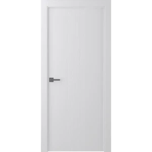 Дверь межкомнатная глухая Ивент 1 эмаль белый 2000x800 мм
